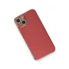 Newface iPhone 13 Kılıf Volet Silikon - Kırmızı