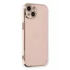Newface iPhone 13 Kılıf Volet Silikon - Pembe