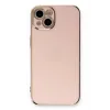 Newface iPhone 13 Kılıf Volet Silikon - Pembe