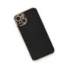 Newface iPhone 13 Kılıf Volet Silikon - Siyah