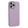 Newface iPhone 13 Pro Kılıf Asya Deri Silikon - Lila
