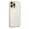 Newface iPhone 13 Pro Kılıf Coco Karbon Silikon - Beyaz