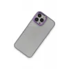 Newface iPhone 13 Pro Kılıf Dora Kapak - Lila