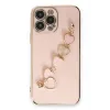 Newface iPhone 13 Pro Kılıf Esila Silikon - Pudra