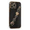 Newface iPhone 13 Pro Kılıf Esila Silikon - Siyah