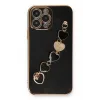 Newface iPhone 13 Pro Kılıf Esila Silikon - Siyah