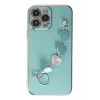 Newface iPhone 13 Pro Kılıf Esila Silikon - Su Yeşili