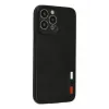 Newface iPhone 13 Pro Kılıf Loop Deri Silikon - Siyah
