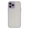 Newface iPhone 13 Pro Kılıf Montreal Silikon Kapak - Mor