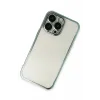 Newface iPhone 13 Pro Kılıf Razer Lensli Silikon - Yeşil