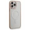 Newface iPhone 13 Pro Kılıf Room Magneticsafe Silikon - Pudra