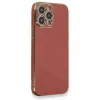 Newface iPhone 13 Pro Kılıf Volet Silikon - Kırmızı