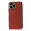 Newface iPhone 13 Pro Kılıf Volet Silikon - Kırmızı