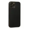 Newface iPhone 13 Pro Max Kılıf Coco Deri Silikon Kapak - Siyah