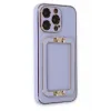Newface iPhone 13 Pro Max Kılıf Coco Elit Kapak - Lila