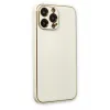 Newface iPhone 13 Pro Max Kılıf Coco Karbon Silikon - Beyaz