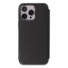 Newface iPhone 13 Pro Max Kılıf Dolpin Kapaklı - Siyah