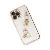 Newface iPhone 13 Pro Max Kılıf Esila Silikon - Beyaz