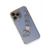 Newface iPhone 13 Pro Max Kılıf Esila Silikon - Gri