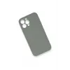 Newface iPhone 13 Pro Max Kılıf Lansman Legant Silikon - Gri