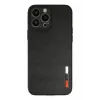 Newface Apple iPhone 13 Pro Max Kılıf Loop Deri Silikon - Siyah