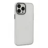 Newface iPhone 13 Pro Max Kılıf Modos Metal Kapak - Şeffaf