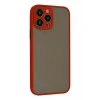 Newface iPhone 13 Pro Max Kılıf Montreal Silikon Kapak - Kırmızı