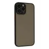 Newface iPhone 13 Pro Max Kılıf Montreal Silikon Kapak - Siyah