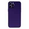 Newface iPhone 13 Pro Max Kılıf Nano içi Kadife Silikon - Mor