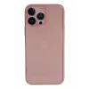 Newface iPhone 13 Pro Max Kılıf PP Ultra İnce Kapak - Pembe