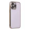 Newface iPhone 13 Pro Max Kılıf Razer Lensli Silikon - Gold