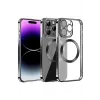 Newface iPhone 13 Pro Max Kılıf Slot Silikon - Siyah