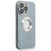 Newface iPhone 13 Pro Max Kılıf Store Silikon - Sierra Blue