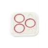 Newface iPhone 13 Pro Max Shine Kamera Lens Koruma Cam - Pembe