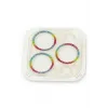 Newface iPhone 13 Pro Max Shine Kamera Lens Koruma Cam - Rainbow
