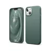 Newface iPhone 14 Kılıf First Silikon - Koyu Yeşil