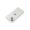 Newface iPhone 14 Kılıf Luko Lens Silikon - Gümüş