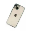 Newface iPhone 14 Kılıf Razer Lensli Silikon - Yeşil