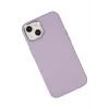 Newface iPhone 14 Plus Kılıf Asya Deri Silikon - Lila