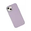 Newface iPhone 14 Plus Kılıf Asya Deri Silikon - Lila