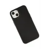 Newface iPhone 14 Plus Kılıf Asya Deri Silikon - Siyah
