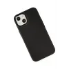 Newface iPhone 14 Plus Kılıf Asya Deri Silikon - Siyah