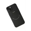 Newface iPhone 14 Plus Kılıf Jack Magneticsafe Lens Silikon - Siyah