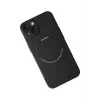 Newface iPhone 14 Plus Kılıf Jack Magneticsafe Lens Silikon - Siyah