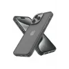 Newface iPhone 14 Pro Kılıf Elegant Kapak - Titan Gri