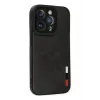 Newface iPhone 14 Pro Kılıf Loop Deri Silikon - Siyah