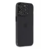 Newface iPhone 14 Pro Kılıf Luko Lens Silikon - Siyah