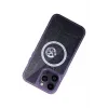 Newface iPhone 14 Pro Kılıf Magic Magneticsafe Silikon - Derin Mor