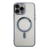 Newface iPhone 14 Pro Kılıf Magneticsafe Lazer Silikon - Sierra Blue