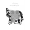Newface iPhone 14 Pro Kılıf Mekanik Bumper Kapak - Derin Mor